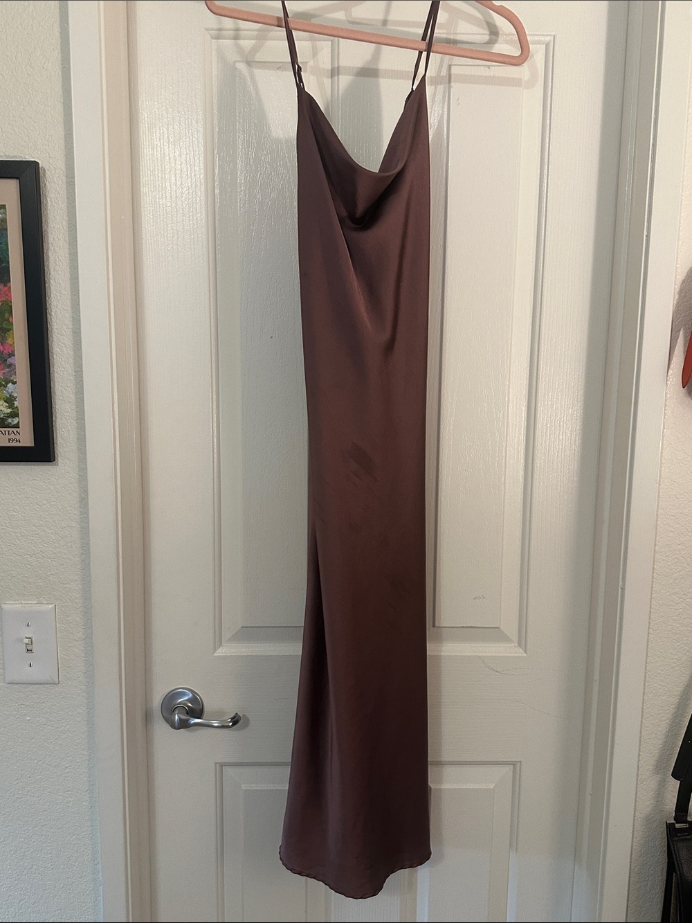 Show Me Your Mumu Slip Maxi Dress in Purple